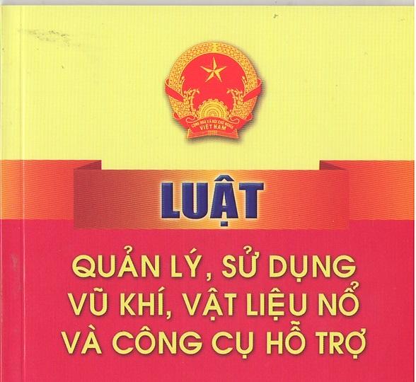 KẾ HOẠCH: Triển khai thi hành Luật Quản lý, sử dụng vũ khí vật liệu nổ và công cụ hỗ trợ