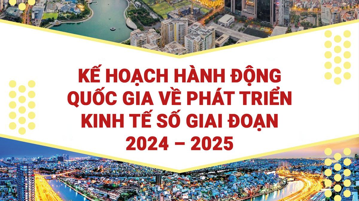 Kế hoạch hành động quốc gia về phát triển kinh tế số giai đoạn 2024- 2025