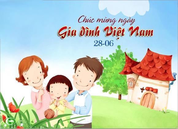 Tuyên truyền ngày gia đình Việt Nam 28.6.2024